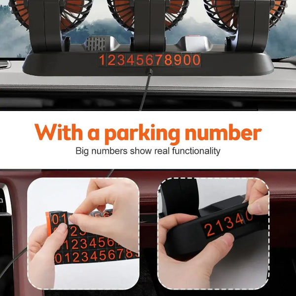 Whisper Wind Car Fan